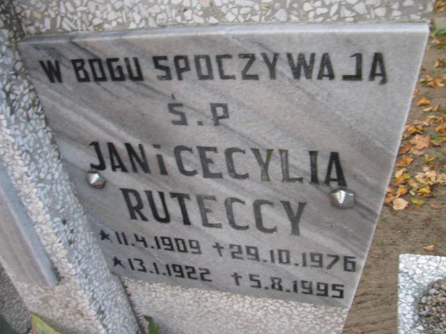 Jan Rutecki 1909 Biskupiec - Grobonet - Wyszukiwarka osób pochowanych