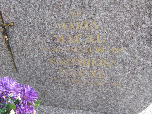  Macal 1934 Biskupiec - Grobonet - Wyszukiwarka osób pochowanych