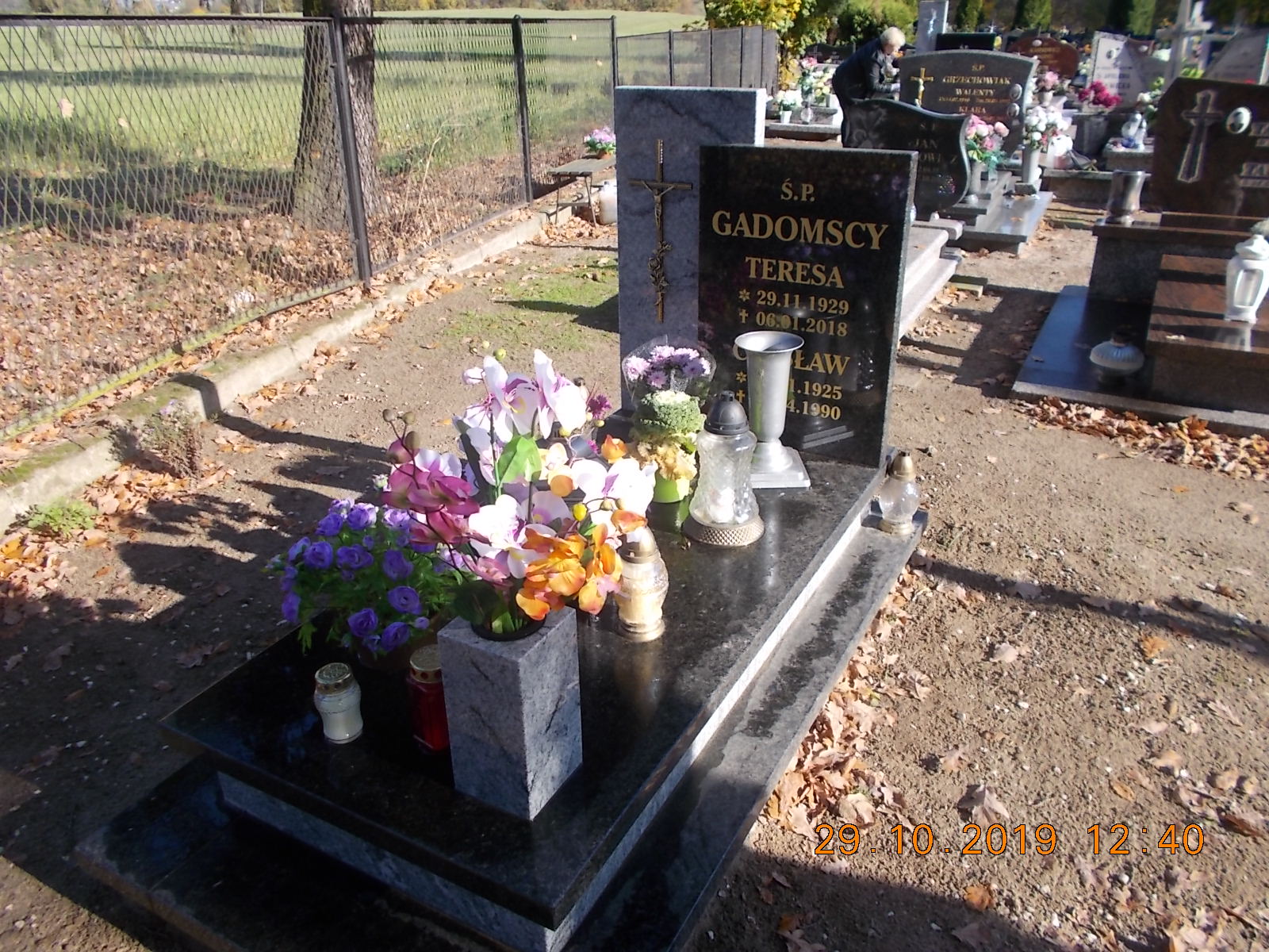 Grób Jan Gadomski