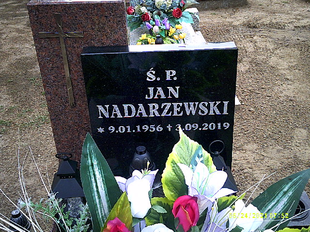 Jan Nadarzewski 1956 Biskupiec - Grobonet - Wyszukiwarka osób pochowanych