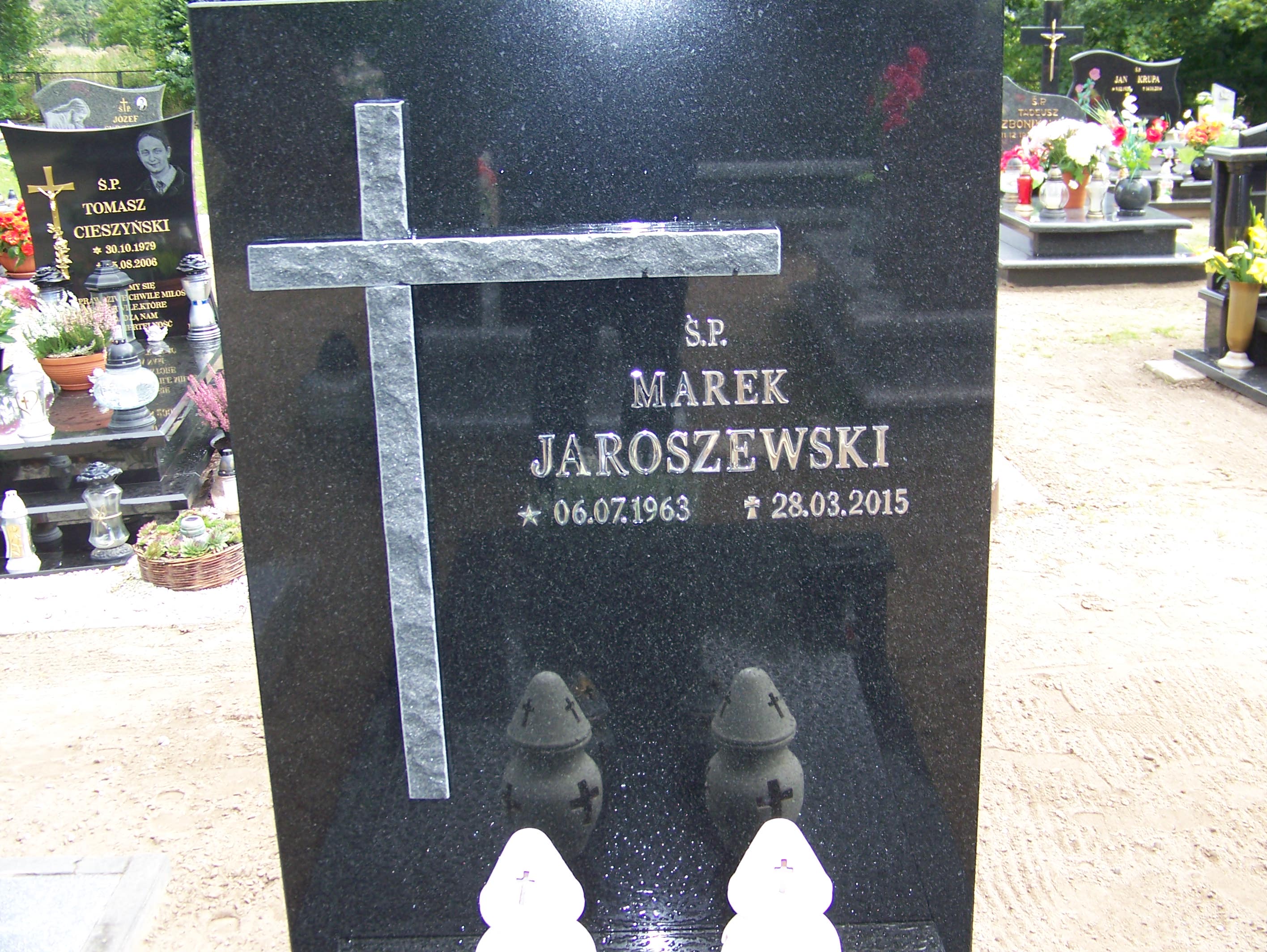 Marek Jaroszewski 1963 Biskupiec - Grobonet - Wyszukiwarka osób pochowanych