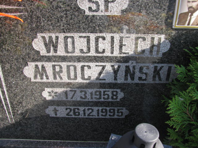 Wojciech Mroczyński 1958 Biskupiec - Grobonet - Wyszukiwarka osób pochowanych