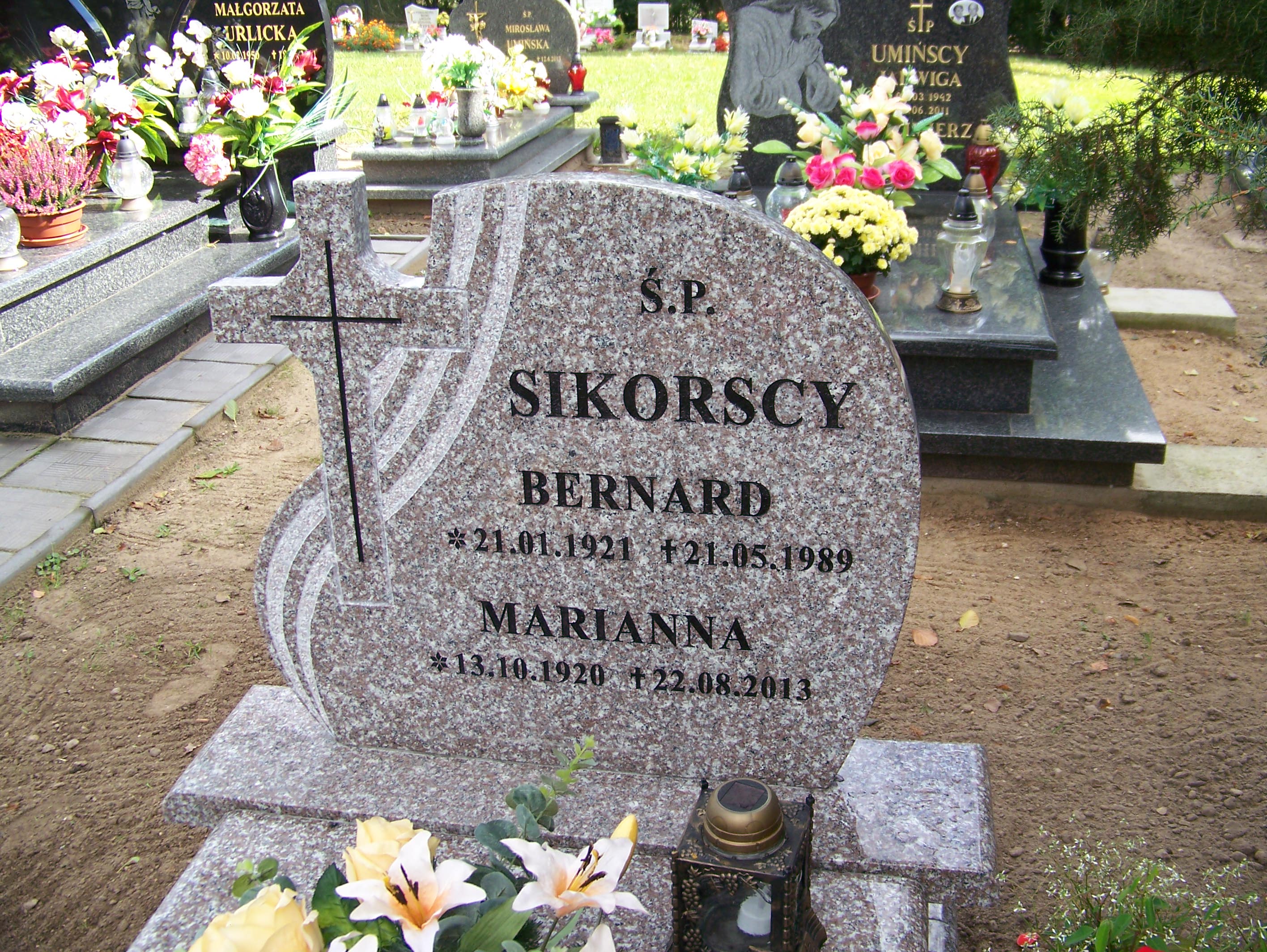 Bernard Sikorski 1921 Biskupiec - Grobonet - Wyszukiwarka osób pochowanych